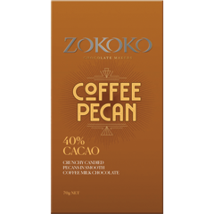 Pecan Chocolate, Coffee Chocolate – Zokoko